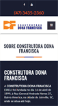 Mobile Screenshot of donafrancisca.com